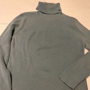Ralph Lauren Women's Turtleneck Long Sleeve Shirt Size Large Preowned